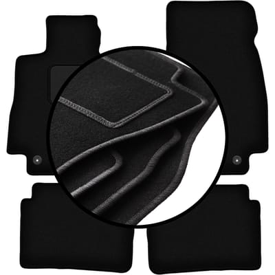 Complete set veloursmatten voor: Mercedes CLS C257 sedan (2018-)