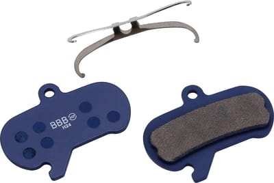 BBB Cycling Remblokken Mountainbike - DiscStop HP - Schijfrem - Compatibel met SRAM Maven - Organisch - Blauw - BBS-80