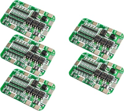5 Stuks 6S 15A 24V PCB BMS Beschermingsbord voor 6-cell Lithium Accu's