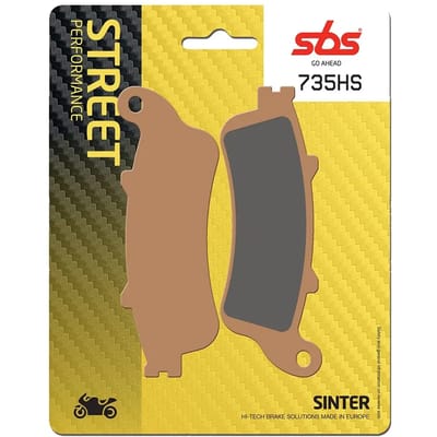 Sbs 735hs Gesinterde Remblokken Zilver