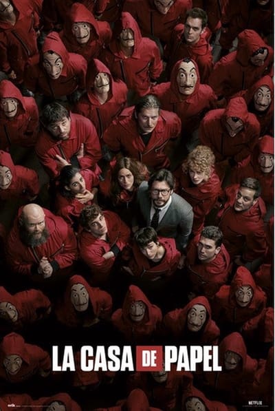 Poster Money Heist War 61x91,5cm