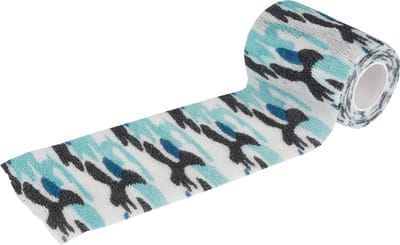 Show Tech Zelfklevende Bandage Blauw Camouflage 4,5 m x 7,5 cm