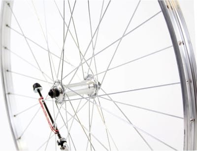 Roland voorwiel 28 uitval Alu Stand zilver zink spk