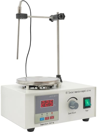Velori Magneetroerder met Verwarming - Laboratorium Magneetroerder - Digitale Temperatuurregeling - 250W - 2000 RPM - 2 Liter