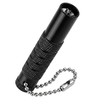 Zwart dart schacht extractor tool – dart shaft remover voor heren en dames – gereedschap voor verwijderen van gebroken dart schachten uit dartpijlen – compact dart tool met gripstructuur en sleutelhanger
