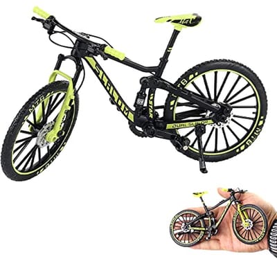 Miniatuur Vingerfietsmodel 1:10 - Speelgoed Mountainbike voor Decoratie en Cadeaus