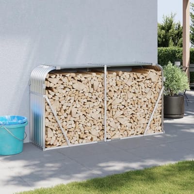 Houten Houtrek voor Buiten - Stapelrand voor Brandhout - 180x45x100 cm