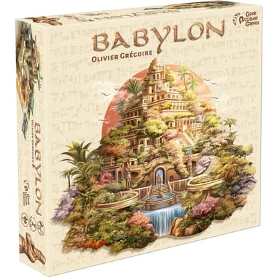 BABYLON - Geronimo Games - Geek Attitude Games - VANAF 8 JAAR - VAN 2 TOT 4 SPELERS - BORDSPEL