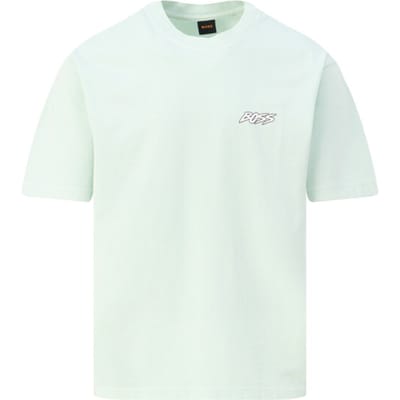 regular fit T-shirt van puur katoen model 'SURFWASH'