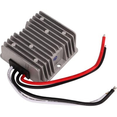 Auto Spanningsomvormer DC 24V naar DC 12V 30A Waterdicht Schokbestendig Auto Spanningsverlager 360W gray