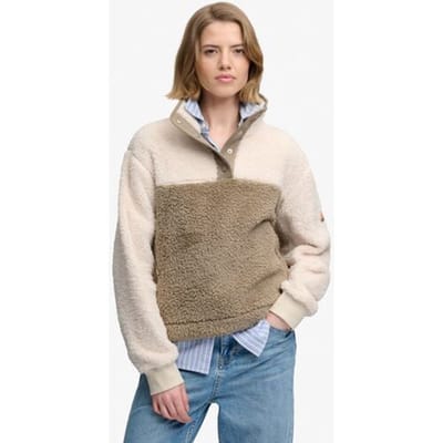 Super zachte teddy polaire voor vrouwen Superdry Mash Up
