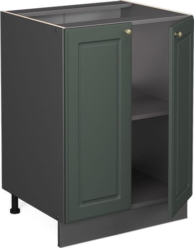 Vicco Fame-Line Keukenonderkast – 60 cm, WB Marmer Groen-Goud Landhuis