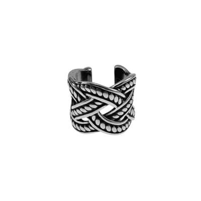Nep-Helix Oorbel Unisex - Zilverkleur RVS - Klem Oorbel - Oorpiercing - Fake Oorbel