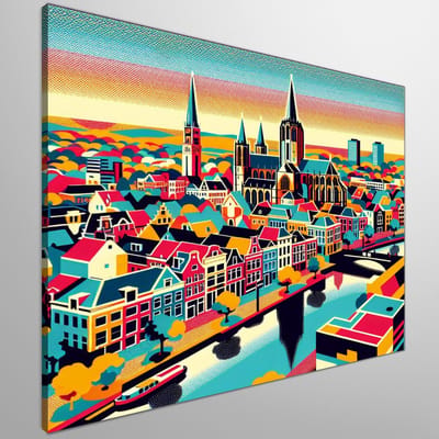 Kunstprint | Wanddecoratie | Canvas | 40 × 40 cm