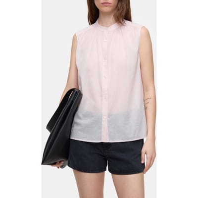 Closed Top With Gathering Shirts & Blouses Morning Rose Maat: L | Blouses Outlet | Dames | Roze