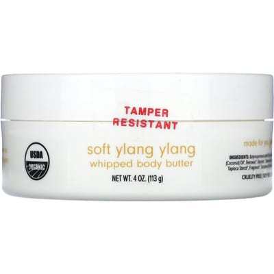 Dr. Mercola, Ola Botanicals, Whipped Body Butter, Soft Ylang Ylang, 4 oz (113 g)