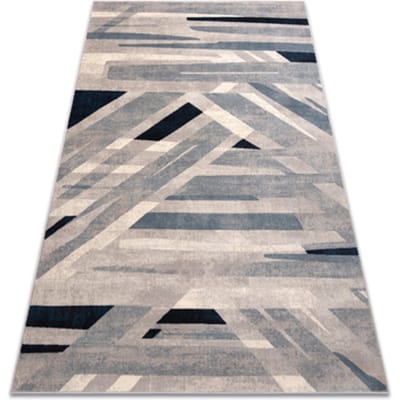 Kleden Rugsx Wollen tapijt NAIN Geometrisch 7706/51655 beige / 80x150 cm