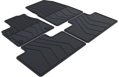 Rubber Automatten geschikt voor Renault Scenic/Grand Scenic 5 - 2024-heden - 4-delig - Uitvoering: E-tech Electric