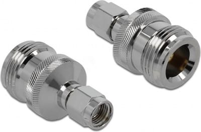 N (v) - RP-SMA (m) adapter / 50 Ohm / 10 GHz