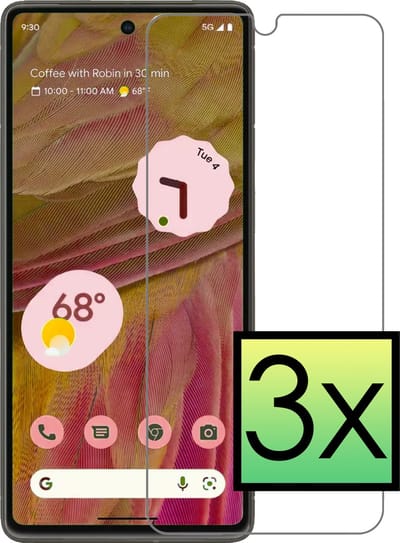 Screenprotector - 3 Stuks - Geschikt voor Google Pixel 7 - Extra Sterk - Beschermglas - Gehard Glas - Tempered Glass - Screen Protector - Bescherm Cover