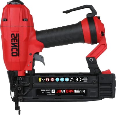 Afwerkspuitpistool - Nietmachine - Meubels Maken - Olievrij Ontwerp - 16-50mm - Rood