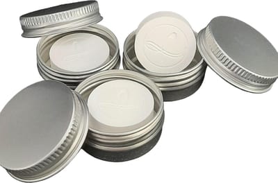 3x Geurstenen - Aromastenen in blikjes - Aromastone - Geursteentjes voor Etherische of Essentiële Olie - Geursteen