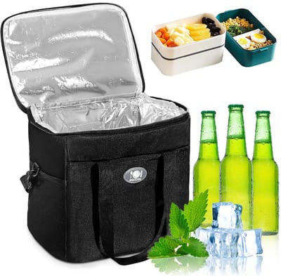 Allecto - Cooler Bag - Mini Cooler Bag - Perfect voor picknicks - 16 Liters - Isolatie en waterdicht - Ideaal als lunch- en vrieszak - Geschikt v