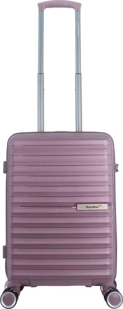 Saxoline Blue Resort Handbagagekoffer 55 cm – Uitbreidbaar & TSA-slot - Paars - Paars / Small