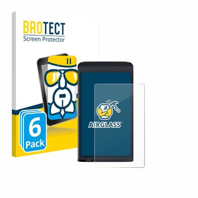Screenprotector 6 Stuks voor Vasco Translator Q1 Beschermglas transparant