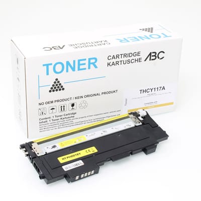 ABC huismerk toner geschikt voor HP 117A W2072A geel voor HP Color Laser 150 150a 150nw MFP 178 178nw 178nwg 179 179fnw 179fwg