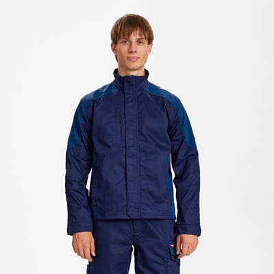 Engel Galaxy werkjack met 2-weg stretch 1809-255 - Blue Ink / Dark Petrol - XS