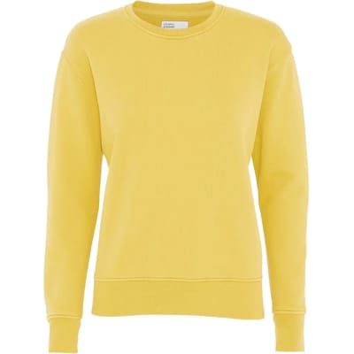 Damestrui met Ronde Hals Colorful Standard Classic Organic Lemon Yellow