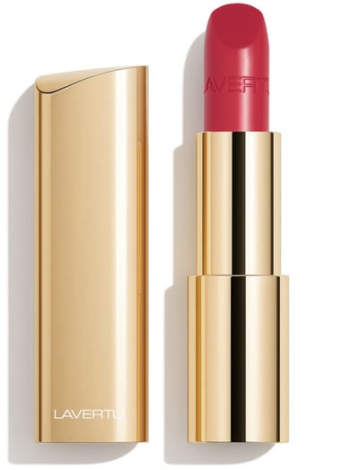 LAVERTU - Lipstick Nature – Natuurlijke Lipstick met Halfmatte Finish – 36 Diablotin Red | Romige, Lichte Textuur | Hydraterend & Verzorgend met Ricinusolie & Bijenwas