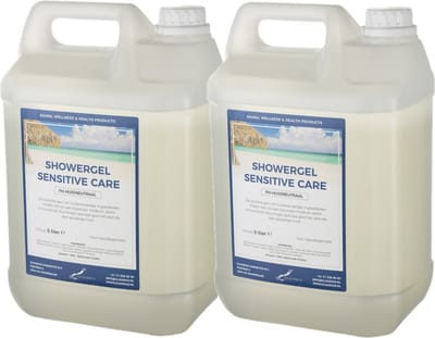 Douchegel Sensitive Care 5 Liter - set van 2 stuks - Showergel - Navulling