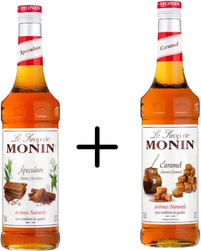 Monin Siroop Caramel + Speculoos