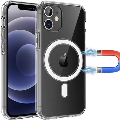 iPhone XR hoesje magnetisch backcover- Transparant case - Arara