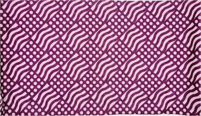 Haarsoires Haarband Multifunctioneel 45x25cm - Geblokt Patroon - Paars - Elastische Stof - Bandana Col Nekwarmer - Sport Outdoor Casual - Unisex