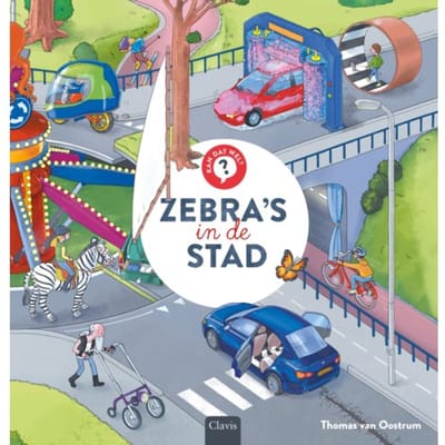 Zebra's In De Stad - Thomas van Oostrum
