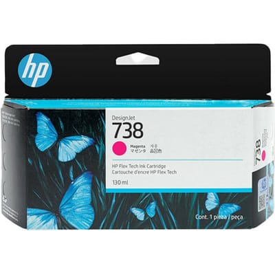 738 130 ml magenta inktcartridge voor DesignJet