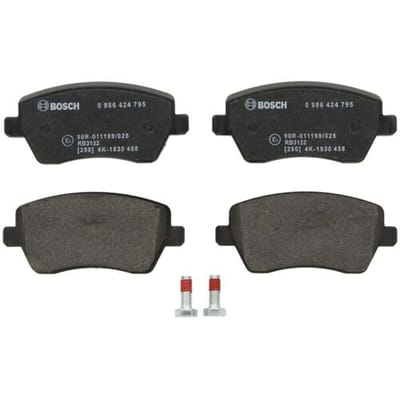 Set van 4 originele BOSCH 0986424795 schijfremblokken