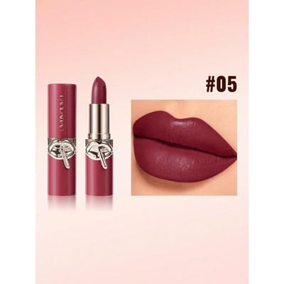 Rouge à Lèvres Velours Mat, Effet Velours Nourrissant, Naturel Longue Tenue Imperméable, Convient Pour le Maquillage Quotidien, Cosmétiques