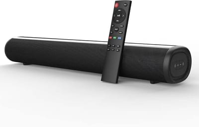 SNJY® Soundbar - TV Speaker - Home Cinema - Gaming Soundbar - 30 W - Zwart
