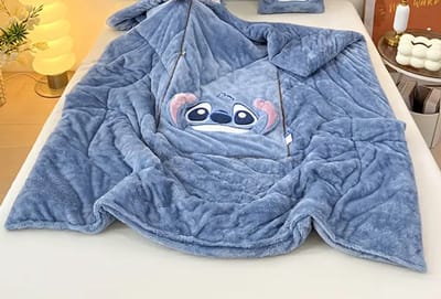 Stitch dekenset - kussen - deken