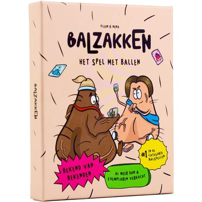 Balzakken - Hilarisch Partyspel - Brutaal Kaartspel - Cadeau voor Studenten & Vrienden & Familie - Inclusief aandacht voor Zaadbalkanker
