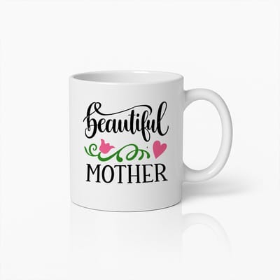 Beautiful Mother Keramische Mok - Moederdag Cadeau - Verjaardagscadeau voor Mama - Luxe Koffiebeker