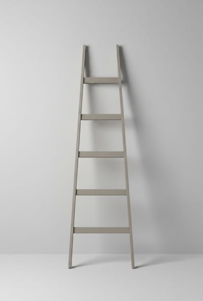 Taupe decoratieladder