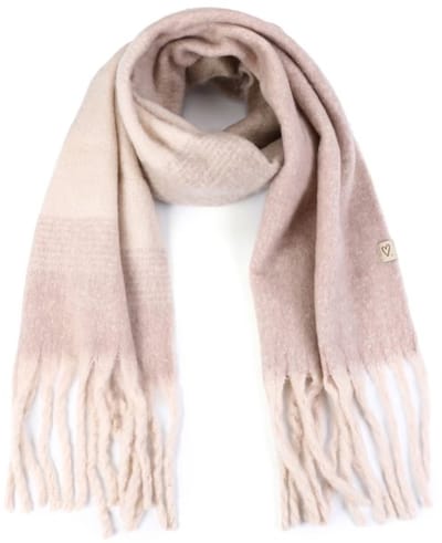 sjaal - beige - 50*180 cm - winter - cadeau tip