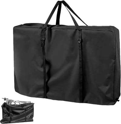 Rolstoel transporttas - 600D transporttas voor rollator - 110 x 74 x 28 cm - rolstoel - reistas - grote transporttas voor rollator - wandel- en transportstoelen - snowboardtas - e-scootertas