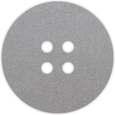Knoop onderzetters - Vilt - Lichtgrijs - Rond - 6 stuks - ø 9,5 cm - Tafeldecoratie - Glas onderzetter - Cadeau - Woondecoratie - Woonkamer - Tafelbescherming - Onderzetters Voor Glazen - Keukenbenodigdheden - Woonaccessoires - Tafelaccessoires