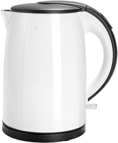 Elektrische Waterkoker - Snelkook Theepot - Snel Water Koken - Automatische Uitschakeling - 1.5 Liter 1500W - Wit